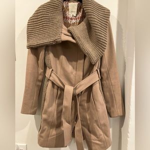Anthropologie: Elevenses wool blend coat